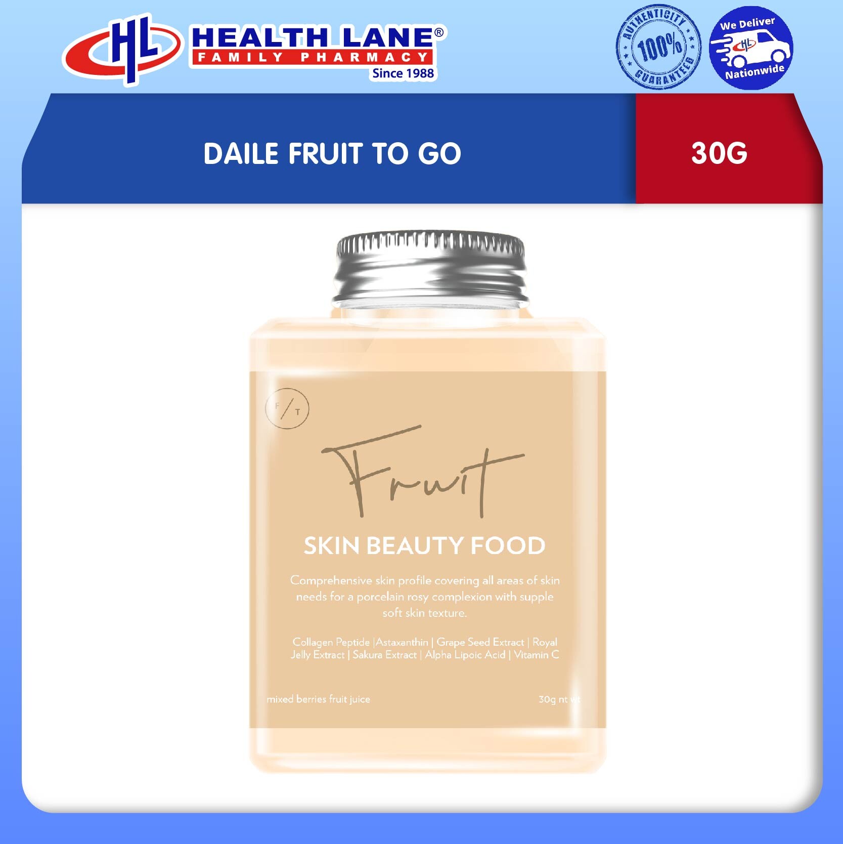 DAILE FRUIT TO GO (30G)